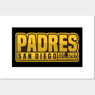 San Diego Padres 02 Posters and Art